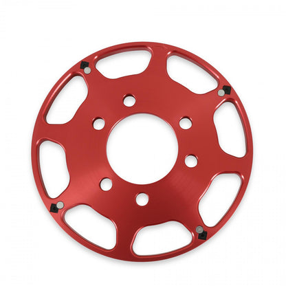 Crank Trigger Wheel Kit Flying Magnet Sbc 7 In. Small Block Chevy Use With 6/7/8 Series Red MSD Ignition-1