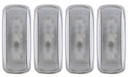 Side Marker Light Assembly LED Dually Fender Lights Clear Lens LED Replacement Kit For Factory Fender Lights LED Replacement Kit For Factory Fender Lights Only Dodge Ram 3500 2010, Ram 2500 2012-2013, Ram 3500 2011-2015 AnzoUSA