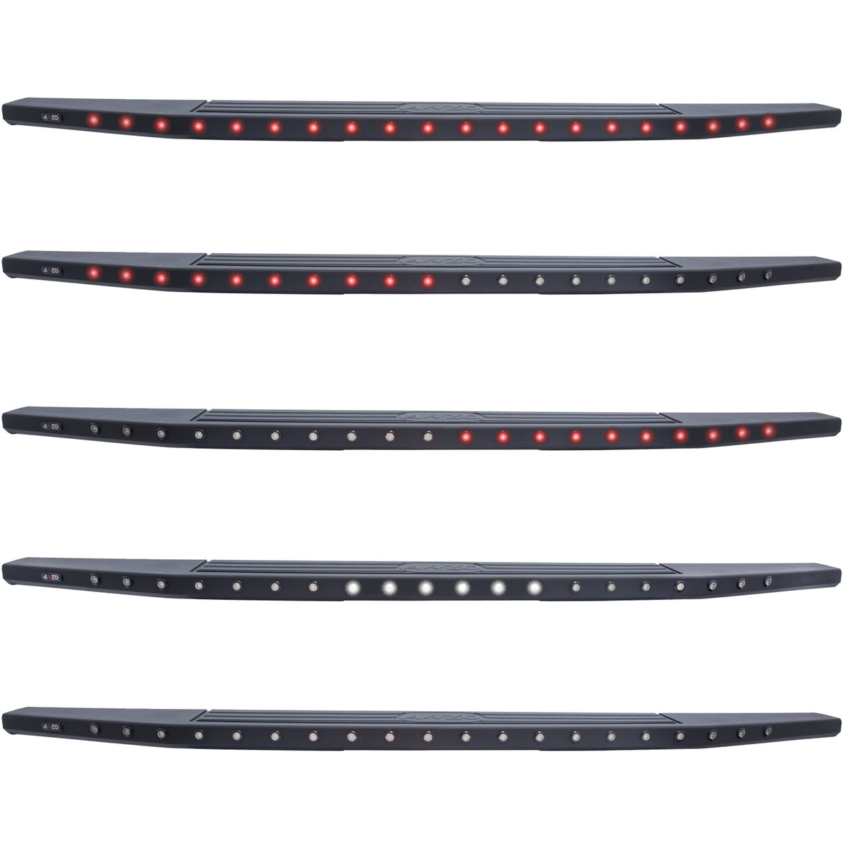 Brake Light LED Tailgate Spoiler Replacement Oe Style w/5 Function Tailgate Bar Not For Use W/Step Not For Use W/Models W/Step Ford F-150 2015-2017 AnzoUSA-1
