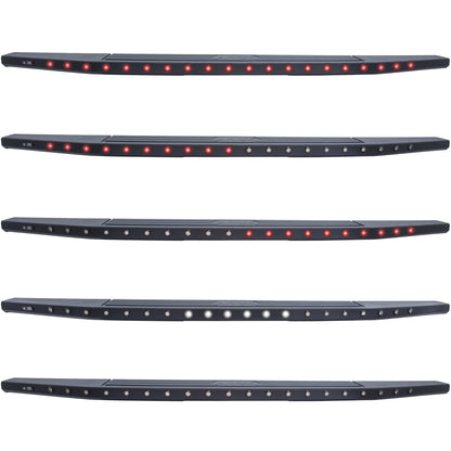 Brake Light LED Tailgate Spoiler Replacement Oe Style w/5 Function Tailgate Bar Not For Use W/Step Not For Use W/Models W/Step Ford F-150 2015-2017 AnzoUSA-1