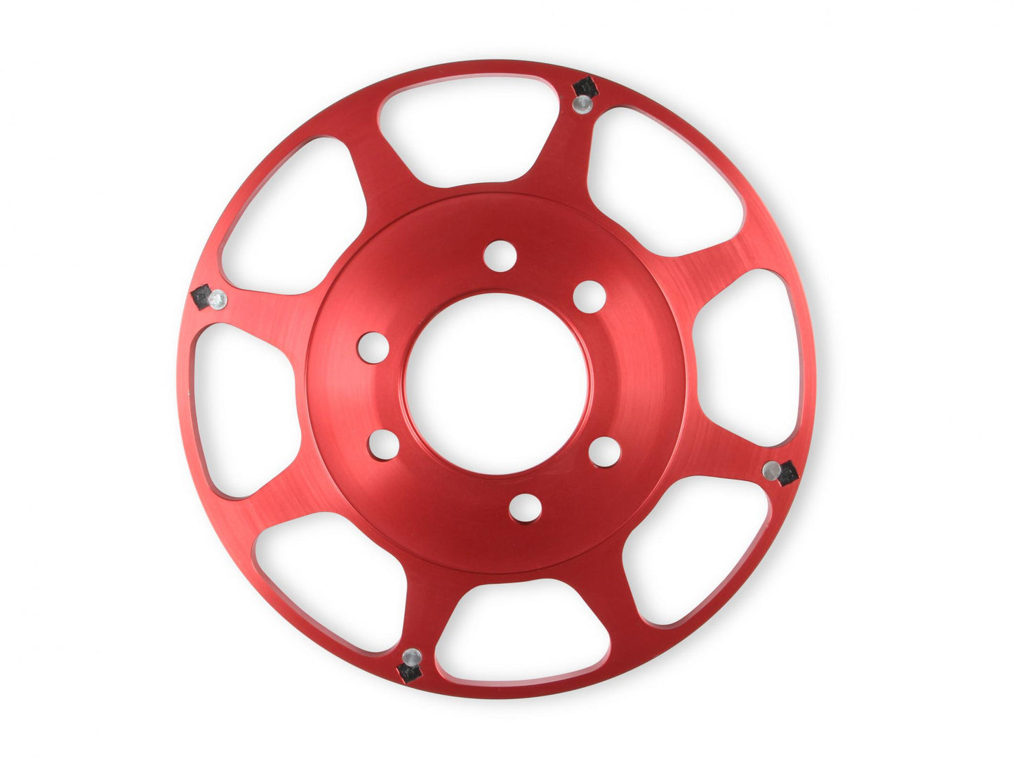 Crank Trigger Wheel Kit Flying Magnet Hall-Effect Bbc 8 In. Big Block Chevy Crank Trigger Kit 8 In. Wheel/Hall-Effect Sensor/Adjustable Timing Pointer Red MSD Ignition-2