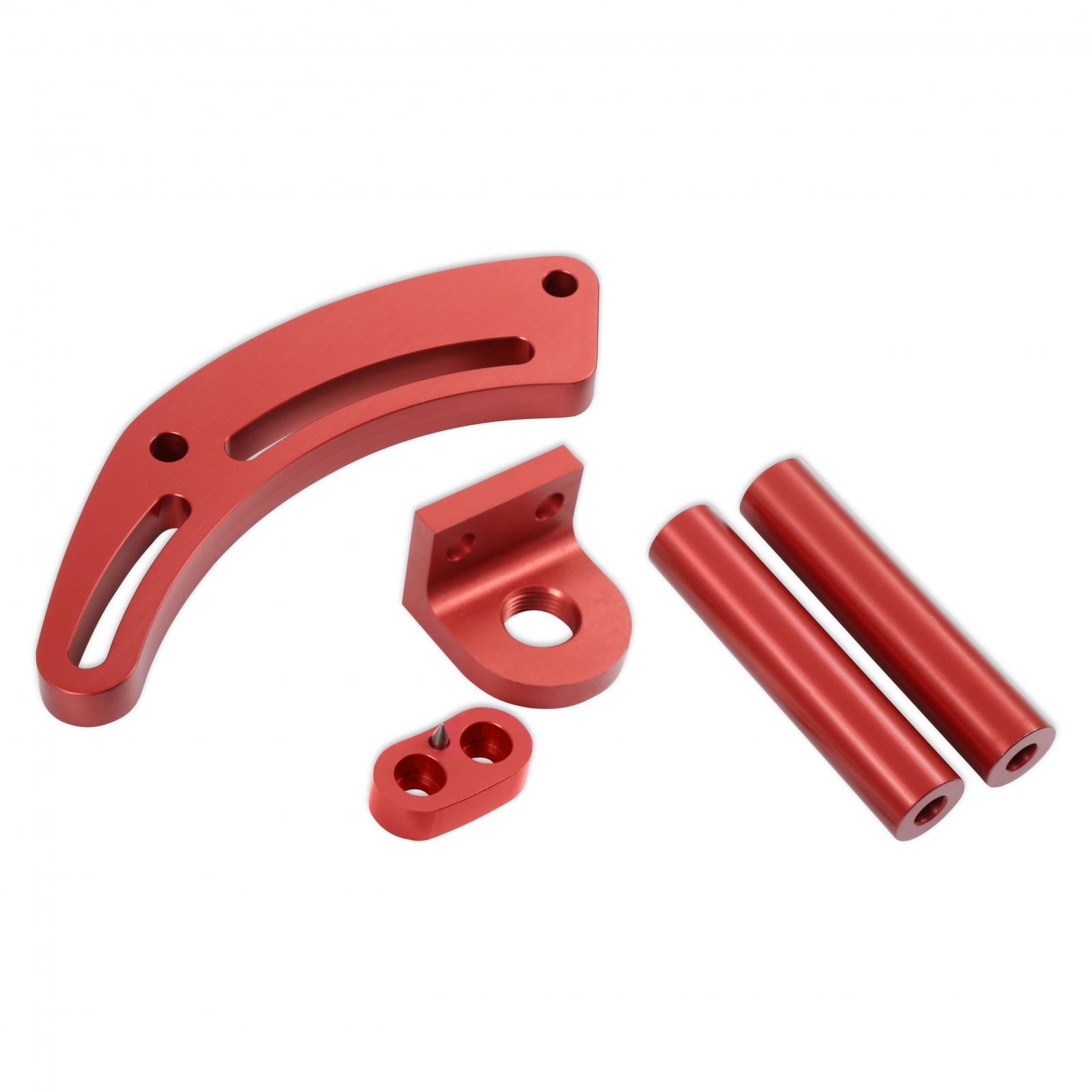 Crank Trigger Kit Flying Magnet Hall-Effect LS Gen Iii/Iv 8.00 In. Small Block Chevrolet Gen Iii/Iv Adjustable Timing Pointer Red MSD Ignition-5