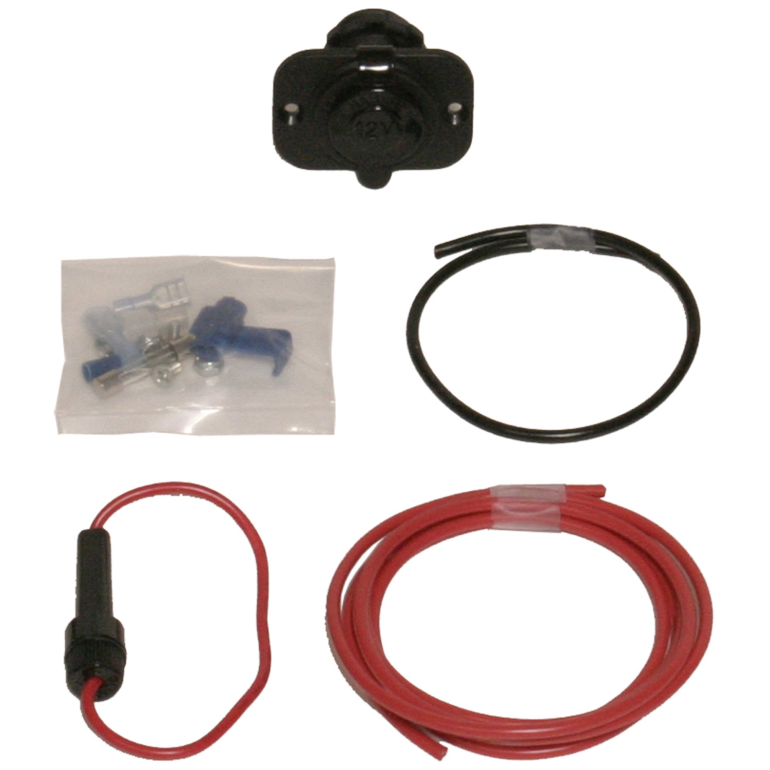 Power Outlet Universal 12V Black Products Tuffy Security