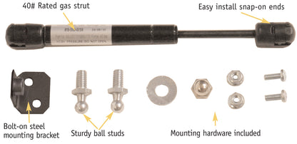 Console Gas Strut Kit Universal 7 1/2 Inch Black Products Tuffy Security-2