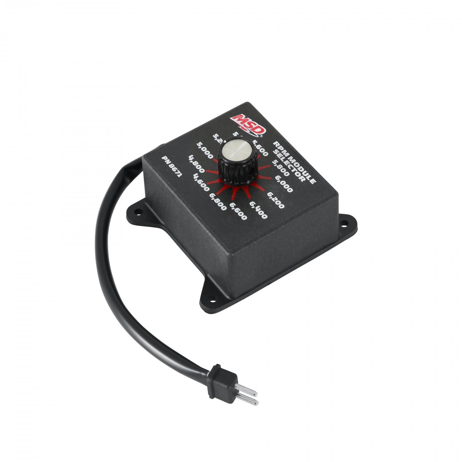 Rpm Module Selector, 4.6K-6.8K The Rpm Module Selector Plugs Directly Into The Rpm Module Socket On All Soft Touch Rev Controls And Accessories That Use Plug-In Modules MSD Ignition-1