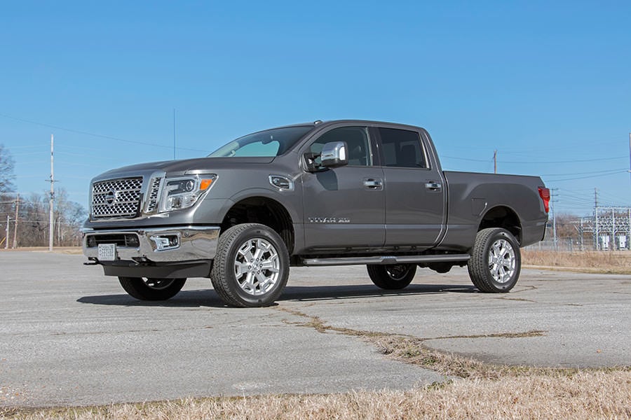 2 Inch Lift Kit Nissan Titan XD 2WD/4WD (2016-2024) Rough Country-2