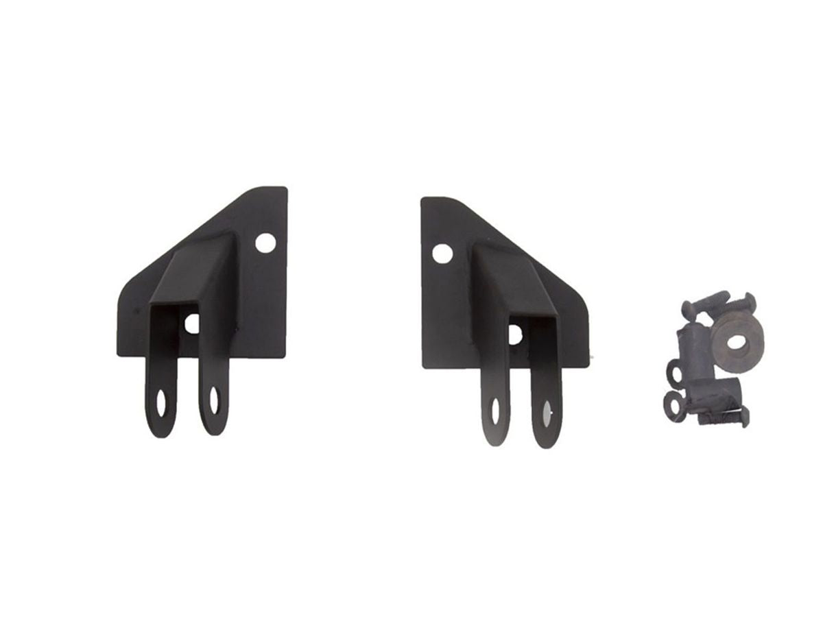 Mirror Relocation Bracket for 1997-2002 Jeep Wrangler TJ Pair, Black Rampage