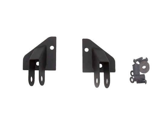 Mirror Relocation Bracket for 1997-2002 Jeep Wrangler TJ Pair, Black Rampage