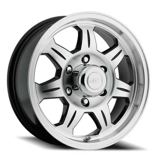 Raceline Wheels Aluminum Wheels 15x6 Element Trailer 870 Black Machined Face Raceline Wheels