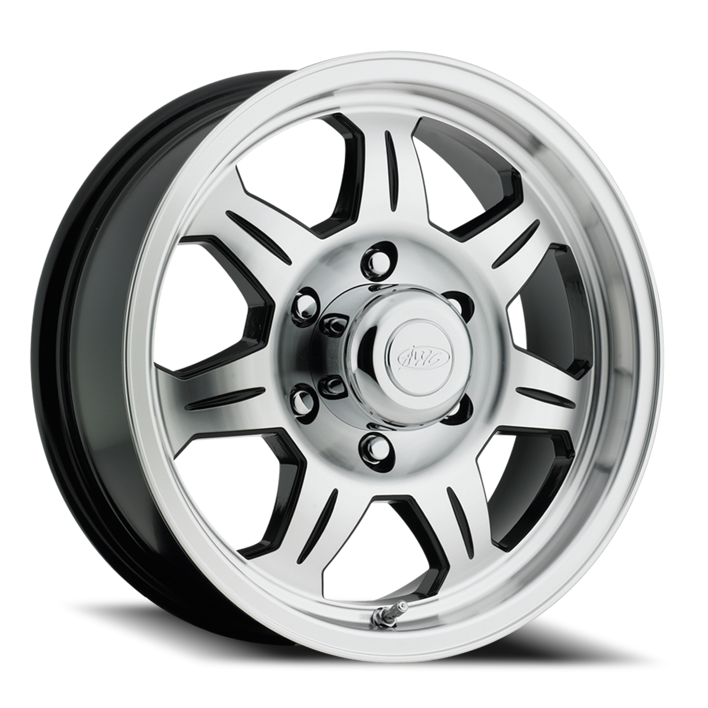Raceline Wheels Aluminum Wheels 16x6 Element Trailer 870 Black Machined Face Raceline Wheels