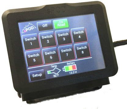 BantamX Touchscreen for JK 2007-2018 sPOD-5