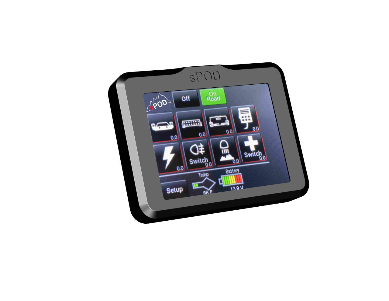 sPOD BantamX Touchscreen for JK 2007-2018