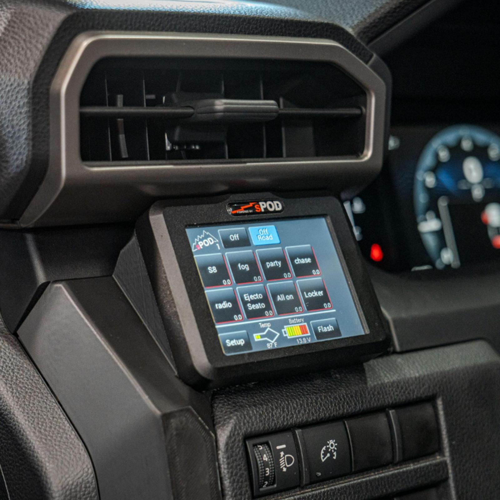 sPOD 24-On Toyota Tacoma Touchscreen BantamX Kit sPod
