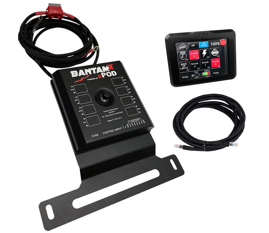 sPOD BantamX Touchscreen for JL/JT