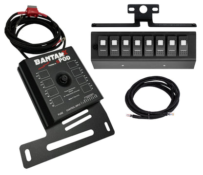 BantamX w/ Red LED Switch panel for JK 2007-2008 sPOD