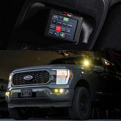 Touchscreen BantamX Vehicle Kit - Ford 2021-On F-150; F-150 Raptor sPOD-3