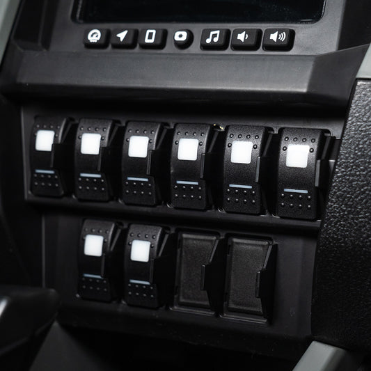 BantamX Switch Panel Kit - Polaris RZR Pro R 2022-2025 Color: Blue sPOD