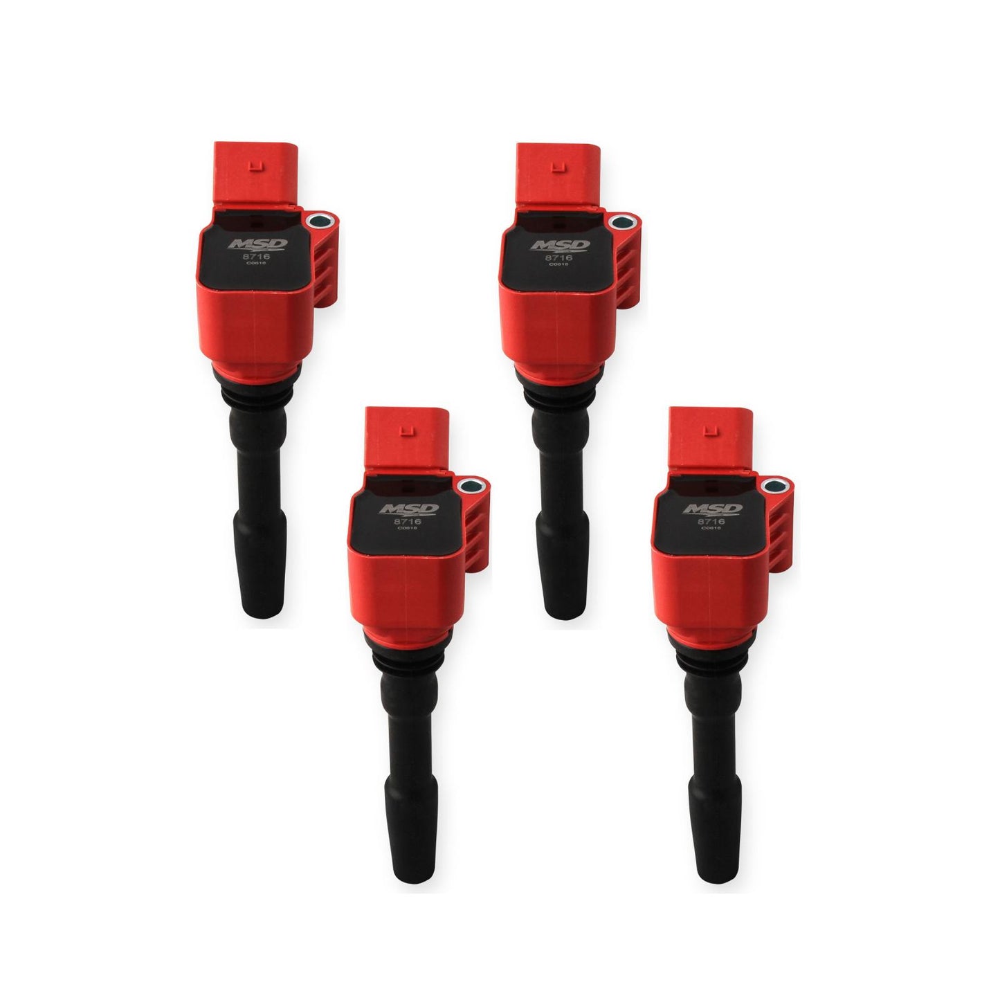 Coil Blaster Series Vw / Audi 1.8L/2.0L Engines Red 4-Pack Vw/Audi 2014-2019 1.8L/2.0L 4 Cylinder 4-Pack MSD Ignition
