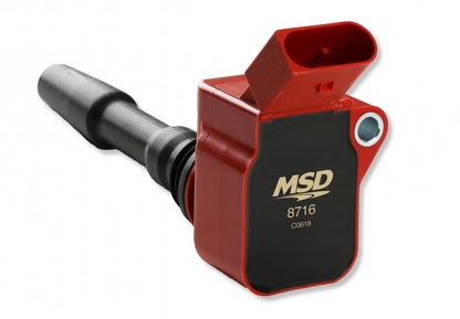 Coil Blaster Series Vw / Audi 1.8L/2.0L Engines Red 4-Pack Vw/Audi 2014-2019 1.8L/2.0L 4 Cylinder 4-Pack MSD Ignition-1
