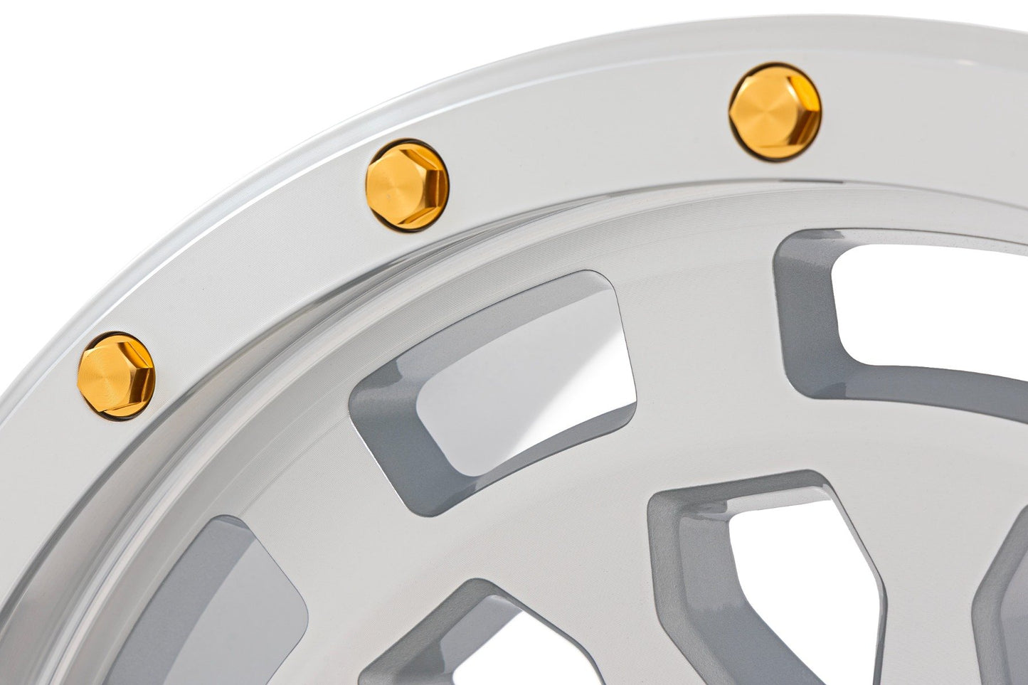 Rough Country 87 Series Wheel Simulated Beadlock Full Machine 17x8.5 6x5.5 +0mm Rough Country