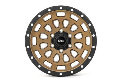 87 Series Wheel Simulated Beadlock Bronze/Black 17x8.5 6x135 +0mm Rough Country-2