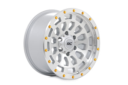 87 Series Wheel Simulated Beadlock Full Machine 17x8.5 5x5 +0mm Rough Country-3