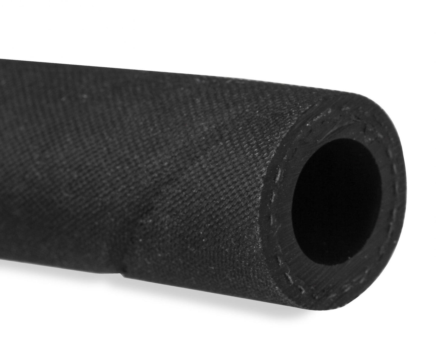 Black Push-On Hose -6 AN 20 Feet synthetic rubber Mr Gasket-1