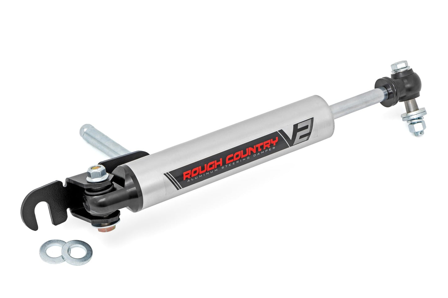 V2 Steering Stabilizer Silverado/Sierra 2500HD/3500HD (16-26) Rough Country-1