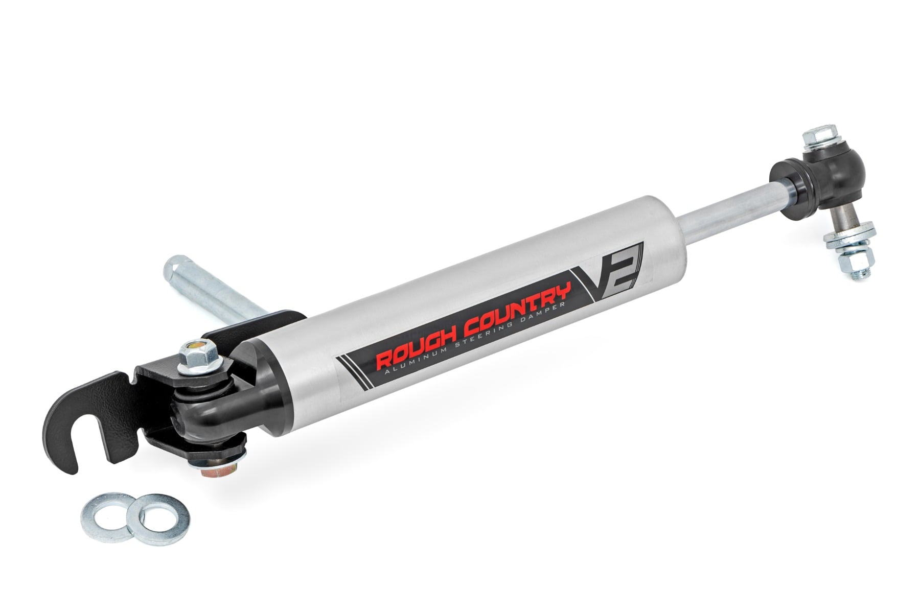 V2 Steering Stabilizer Silverado/Sierra 2500HD/3500HD (16-26) Rough Country-1