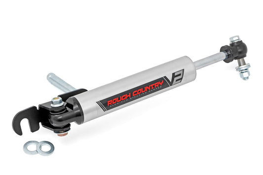 V2 Steering Stabilizer Silverado/Sierra 2500HD/3500HD (16-26) Rough Country-1