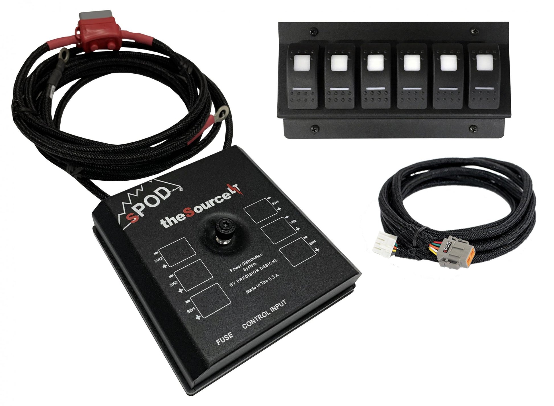 SourceLT w/ Blue LED Switch Panel for 2012-2017 Toyota Tundra sPOD