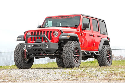 N3 Steering Stabilizer Dual 2.5-8 Inch Lift Jeep Gladiator JT/Wrangler JL (18-26) Rough Country-5