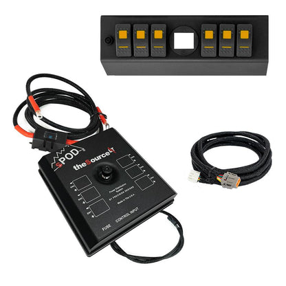 SourceLT w/ Genesis Adapter and Amber LED Switch Panel for JK 2009-2018 sPOD