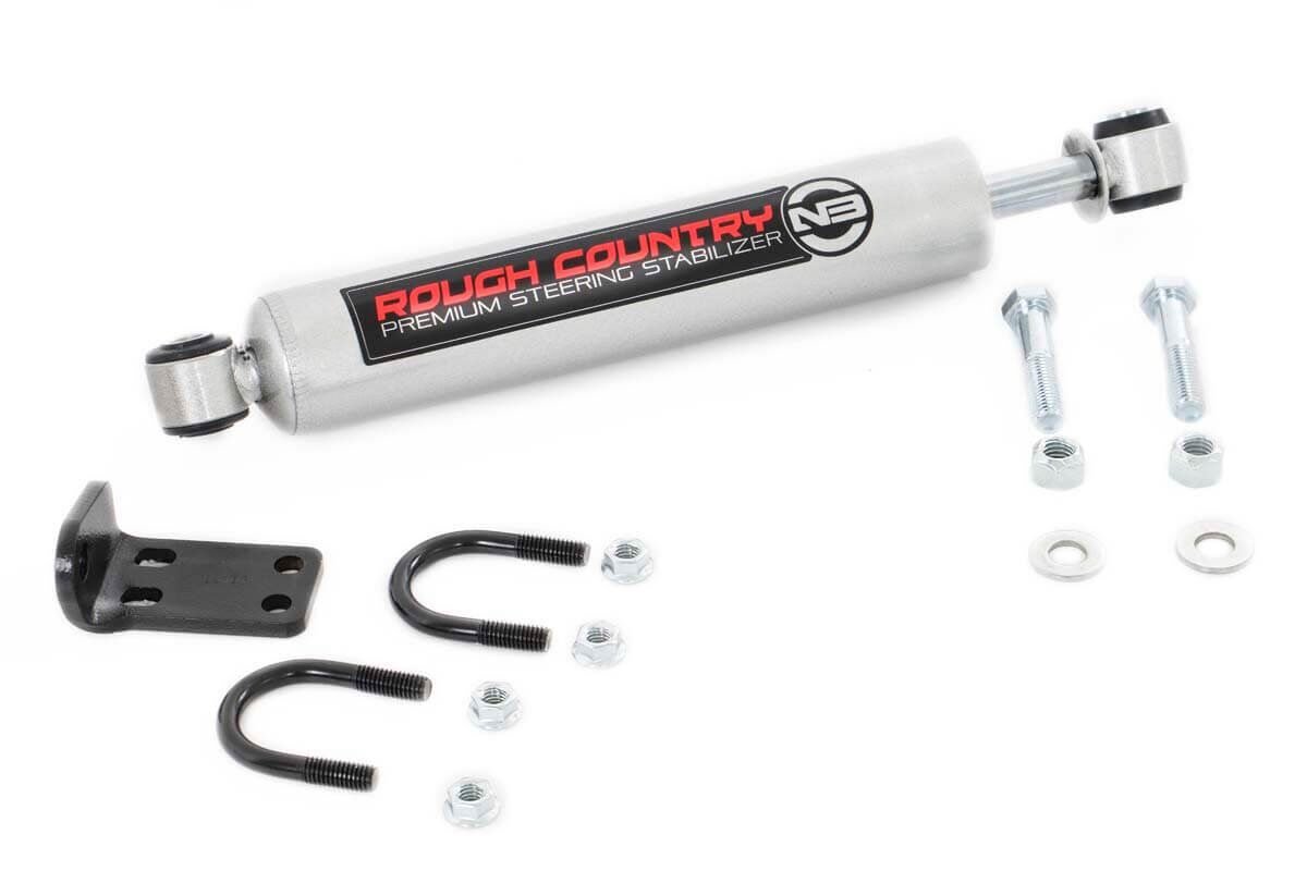 Rough Country Jeep N3 Dual Stabilizer Conversion Kit 07-18 Wrangler JK Rough Country