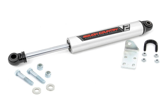 V2 Steering Stabilizer 4-6 Inch Lift Silverado/Sierra 1500 (99-06 & Classic) Rough Country