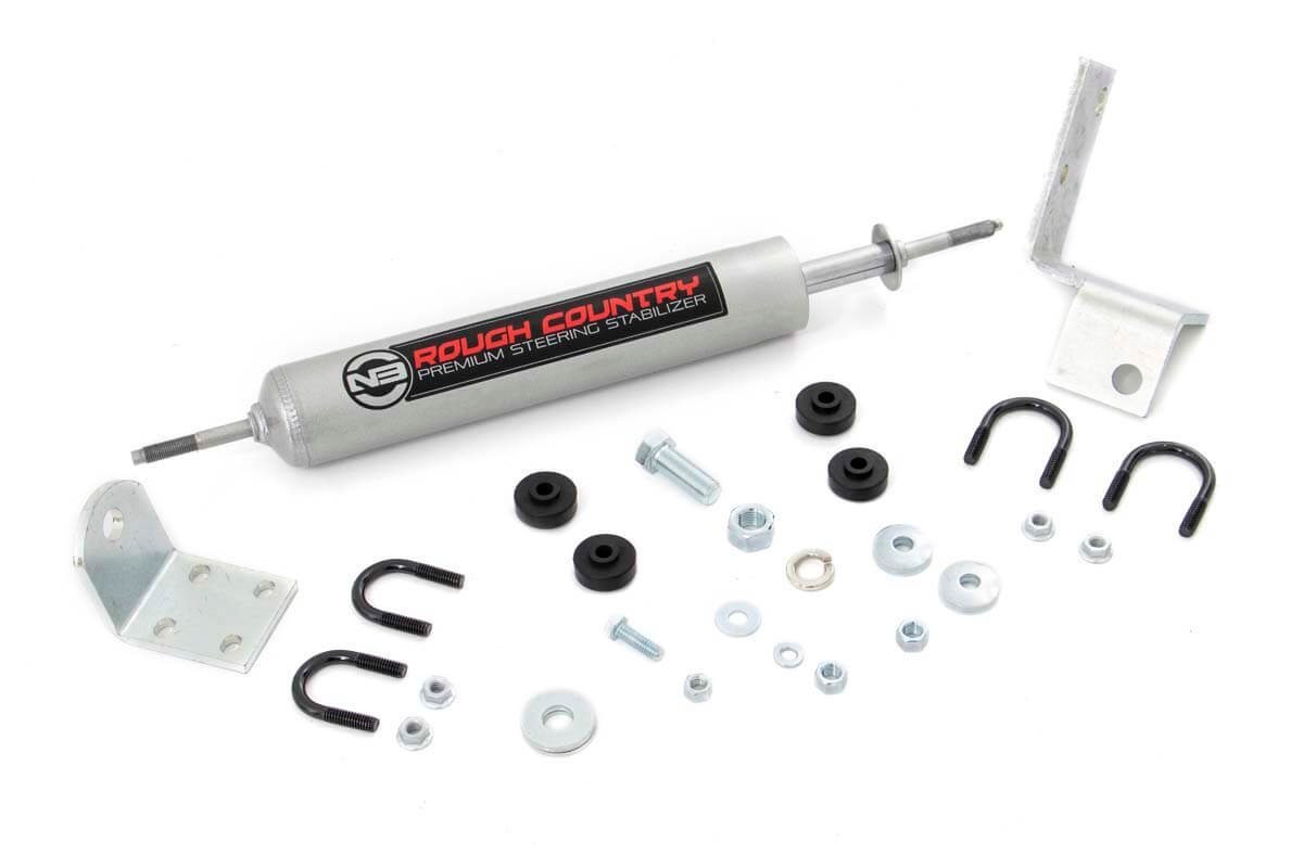 Rough Country N3 Steering Stabilizer 88-99 C1500/K1500 88-00 C2500/K2500 Pickup Rough Country