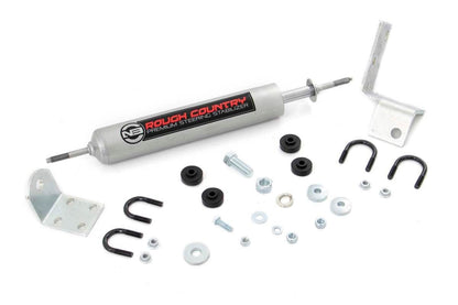 N3 Steering Stabilizer 0-3 Inch Lift Chevy/GMC Sierra 1500/Silverado 1500/Tahoe/Yukon (92-06) Rough Country-1