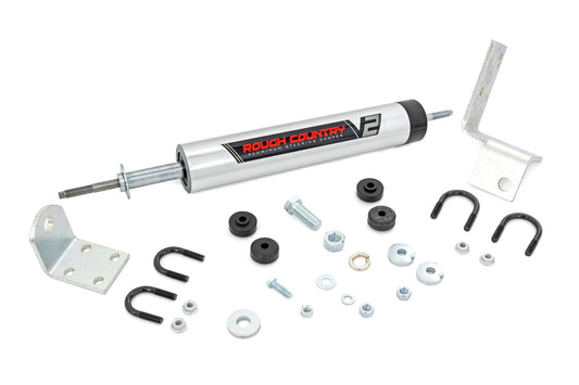 V2 Steering Stabilizer 0-3 Inch Lift Chevy/GMC Sierra 1500/Silverado 1500/Tahoe/Yukon (92-06) Rough Country