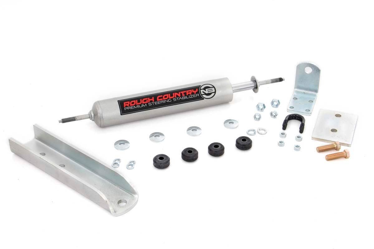 N3 Steering Stabilizer Ford Bronco II 2WD/4WD (1984-1990) Rough Country-1