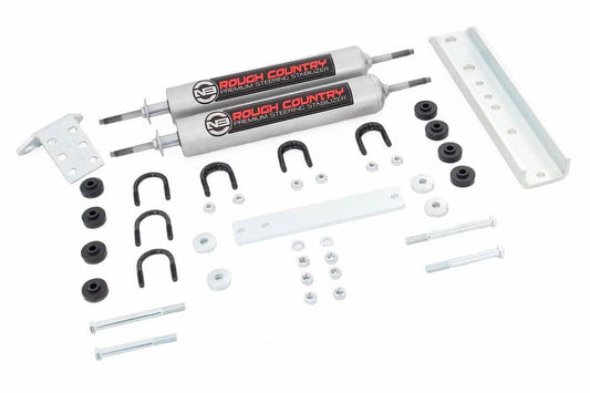 N3 Steering Stabilizer Dual Ford Bronco/F-150/F-250 (1980-1998) Rough Country-1