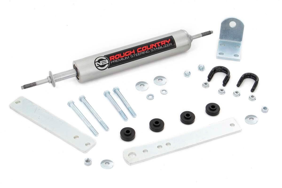 N3 Steering Stabilizer Ford Bronco/F-150/F-250 (1980-1998) Rough Country-1