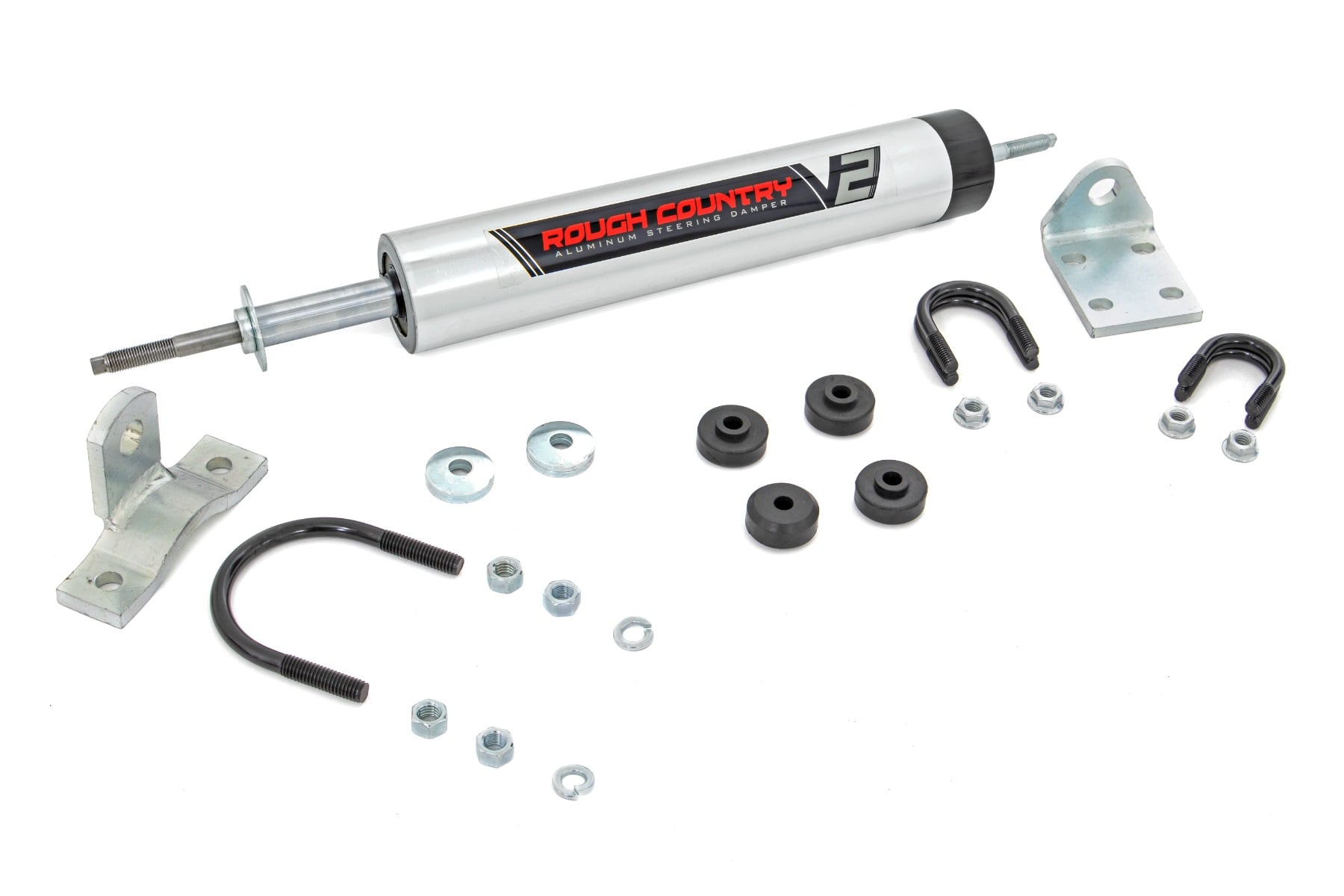 V2 Steering Stabilizer Multiple Makes & Models (Dodge/Jeep) Rough Country