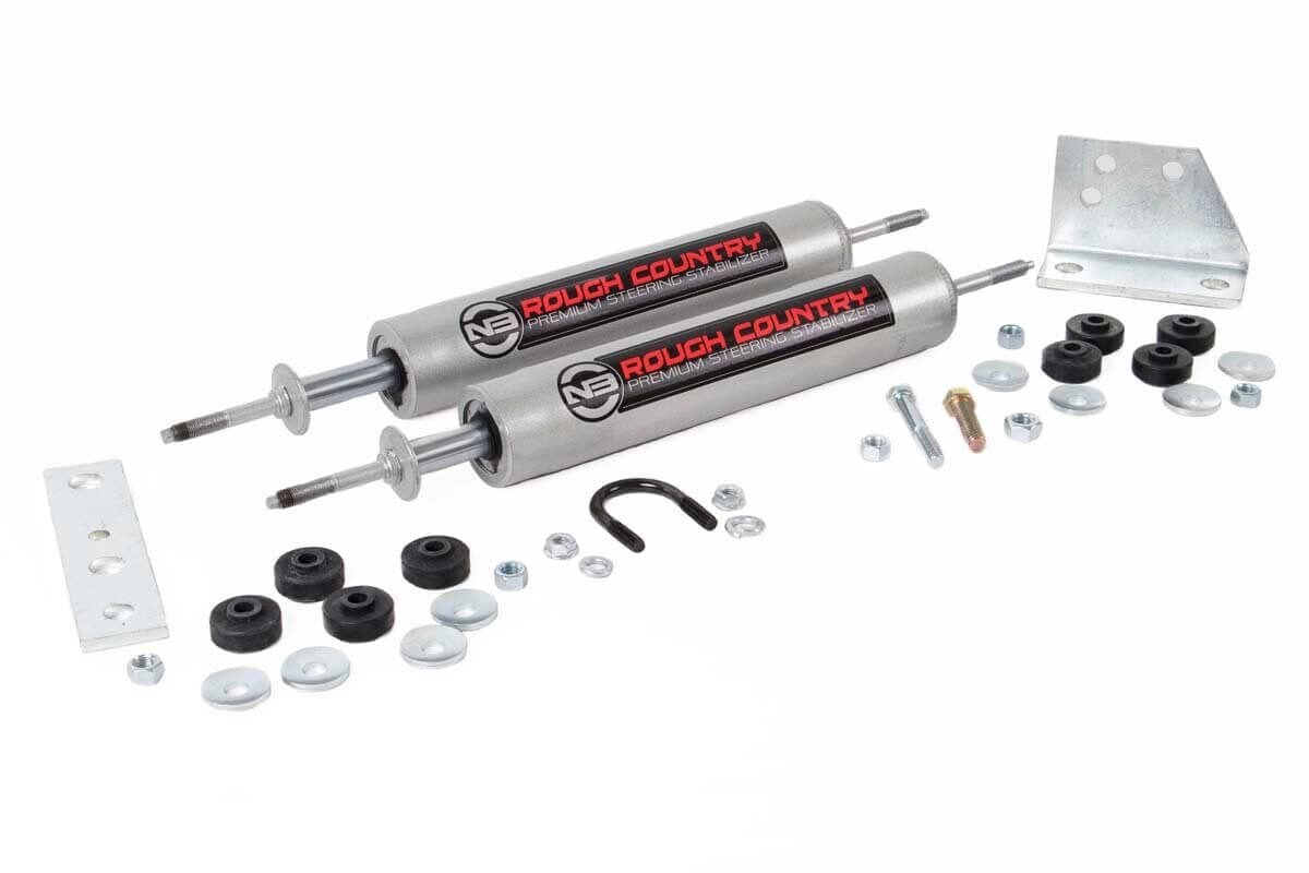 N3 Steering Stabilizer Dual Toyota 4Runner/Truck 4WD (1986-1995) Rough Country-1
