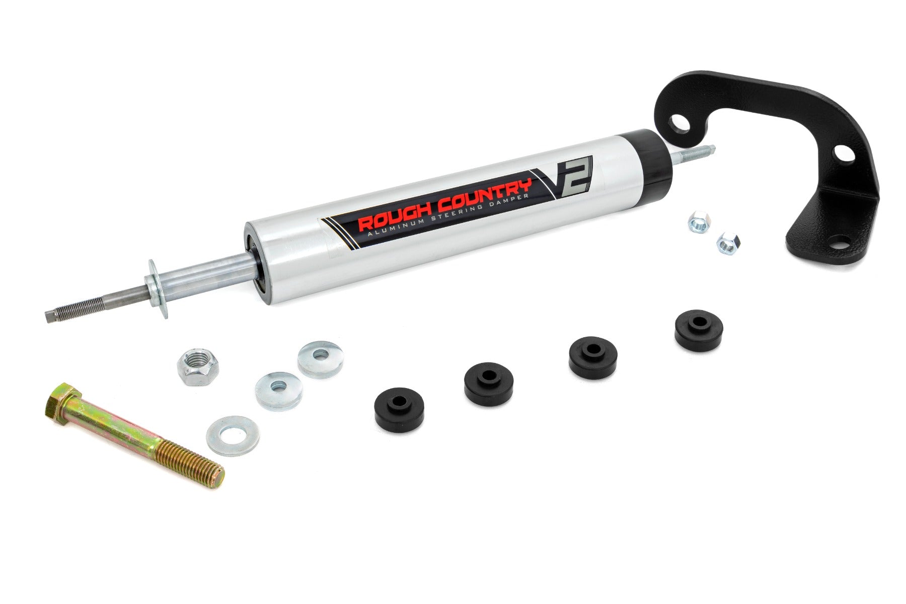 V2 Steering Stabilizer 4-6 Inch Lift Silverado/Sierra 1500 Truck & SUV (88-99) Rough Country