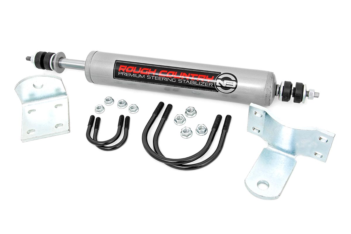 N3 Steering Stabilizer Mono Axle Ford F-350 4WD (1986-1997) Rough Country-2