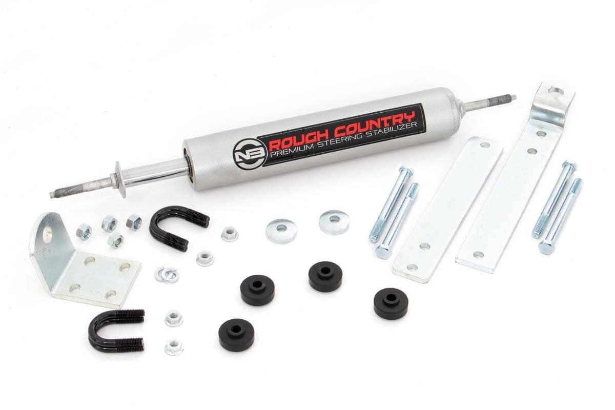 N3 Steering Stabilizer Multiple Makes & Models (Ford/Mazda) Rough Country-1