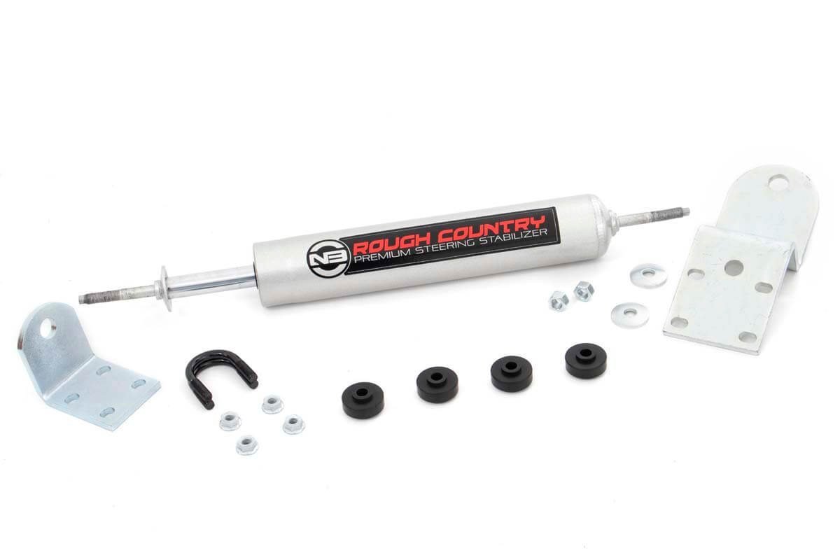 Rough Country N3 Steering Stabilizer 88-98 PU 2WD 92-99 SUV 2WD Rough Country