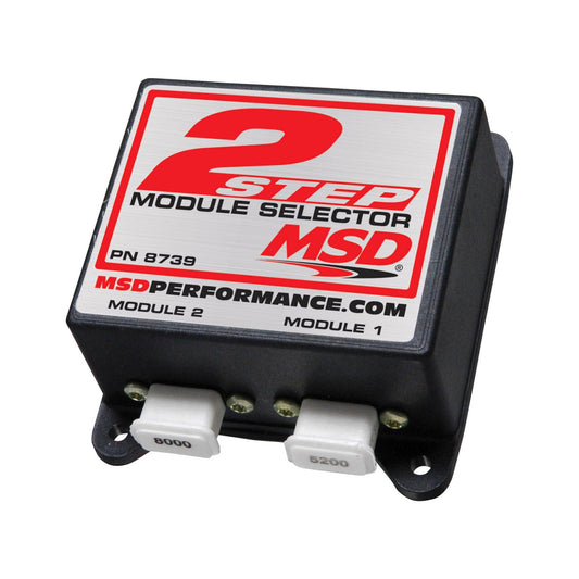 Two Step Module Selector The Module Selectors Allow You To Choose Two Different Rpm Limits That Can Be Activated At Different Times. With This Ability, The Possibilities Are Endless MSD Ignition