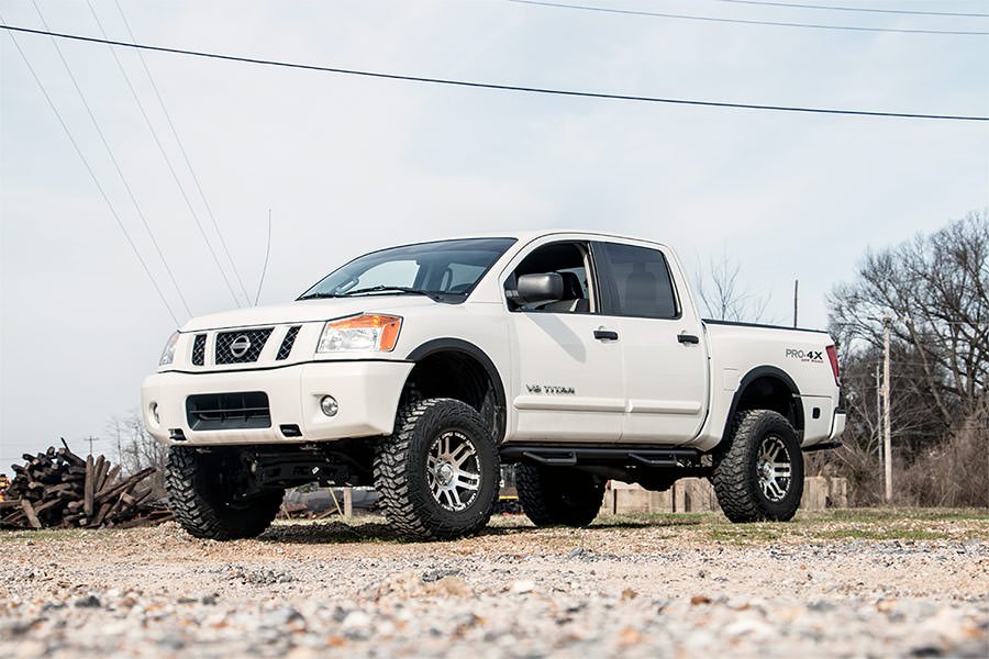 Rough Country 4 Inch Suspension Lift Kit 04-15 Nissan Titan Rough Country