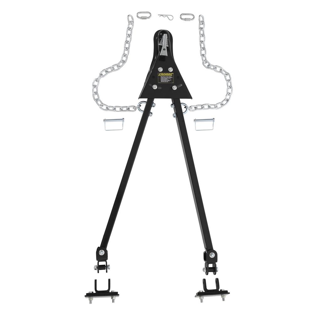 Tow Bar Kit 2 Inch Ball Mount 5,000Lb Gvw Rating with a 500Lb Tongue Capacity Smittybilt